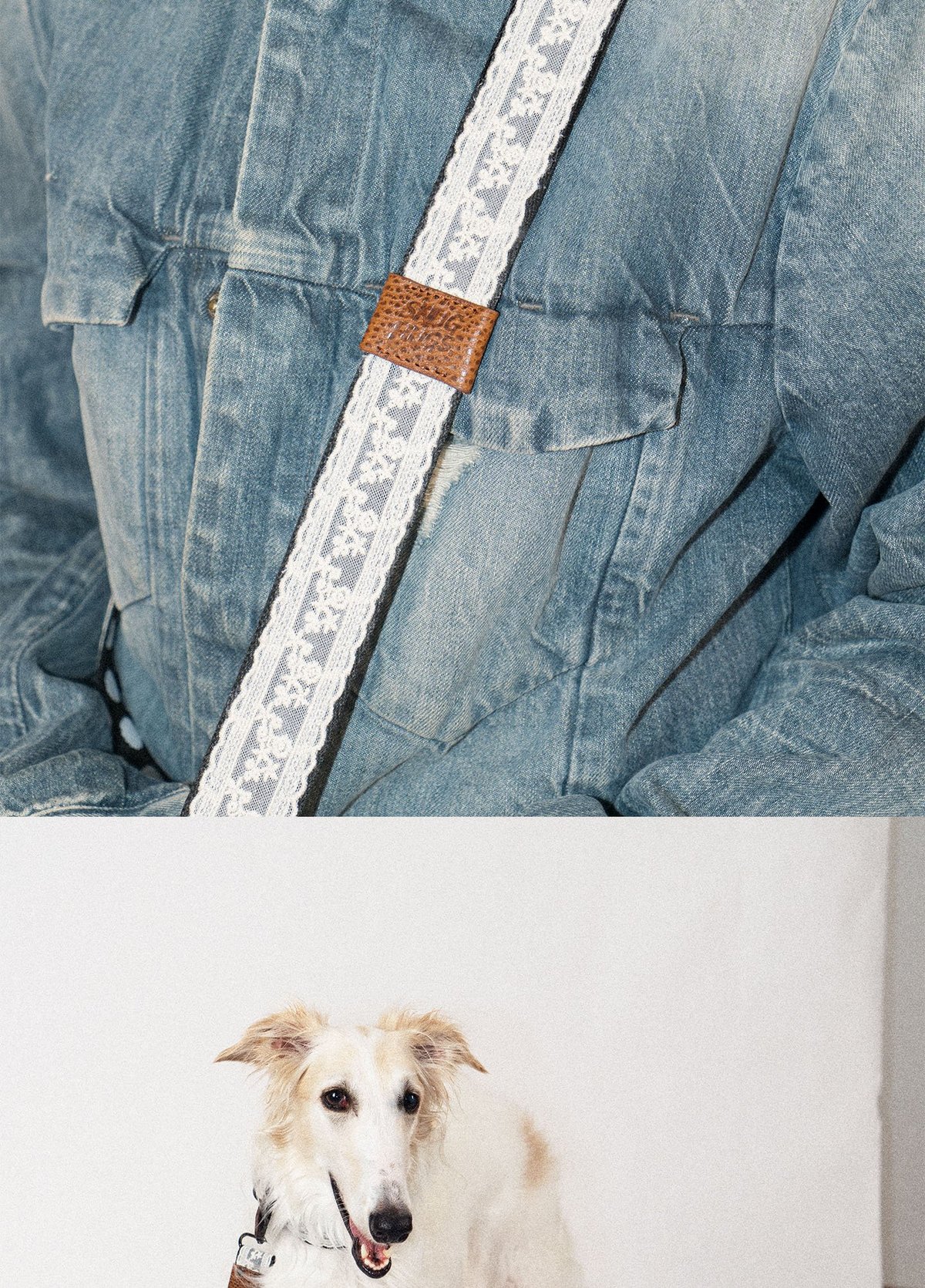 SnugHugs Lace Polka Leash 14