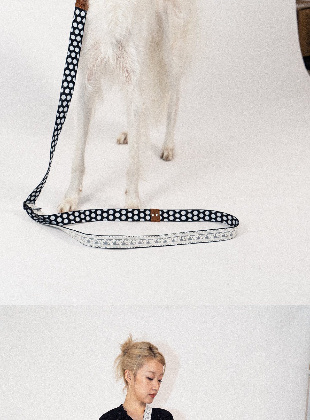 SnugHugs Lace Polka Leash 15