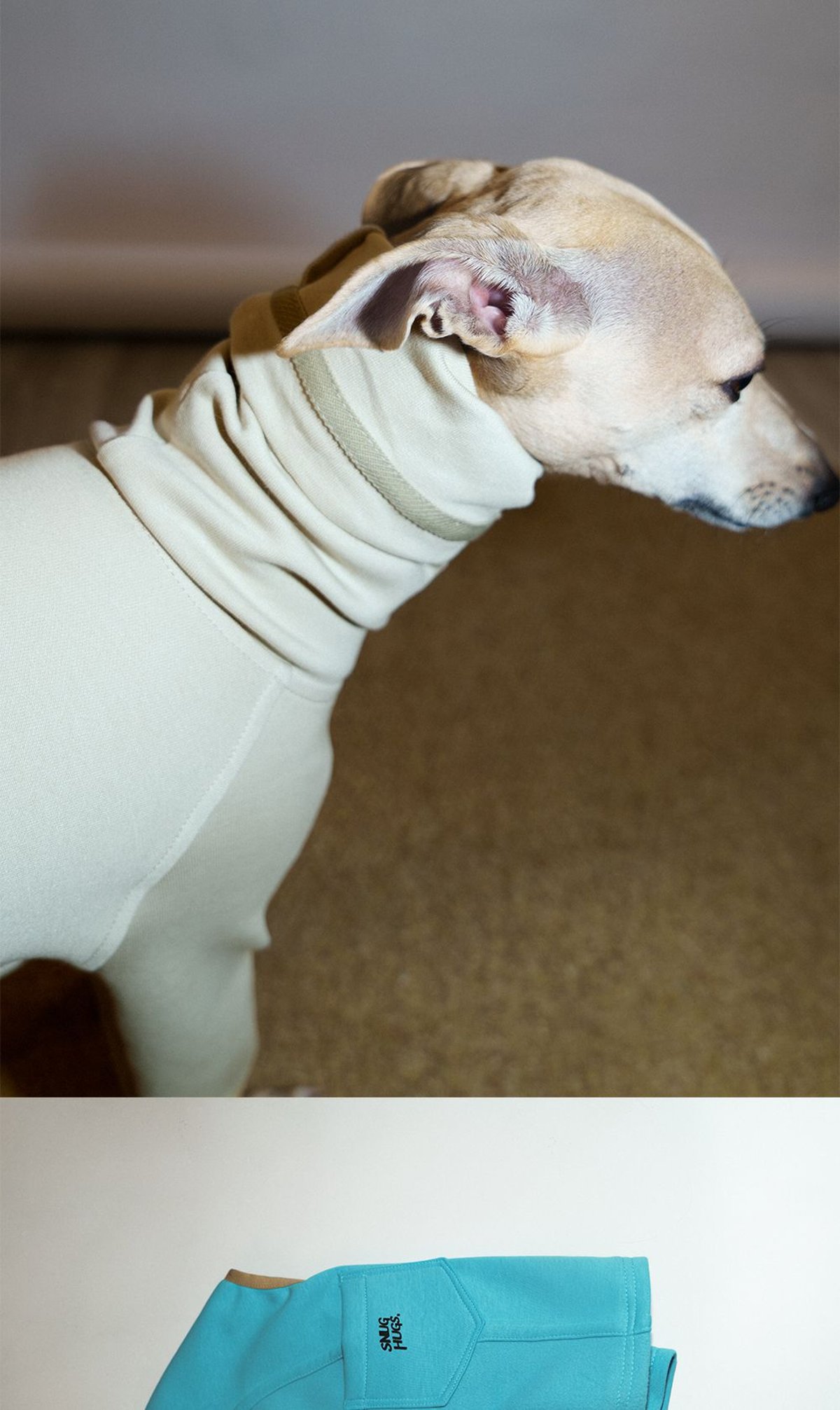 SnugHugs 意大利灵缇与惠比特犬专用空气层莫代尔连体衣 6