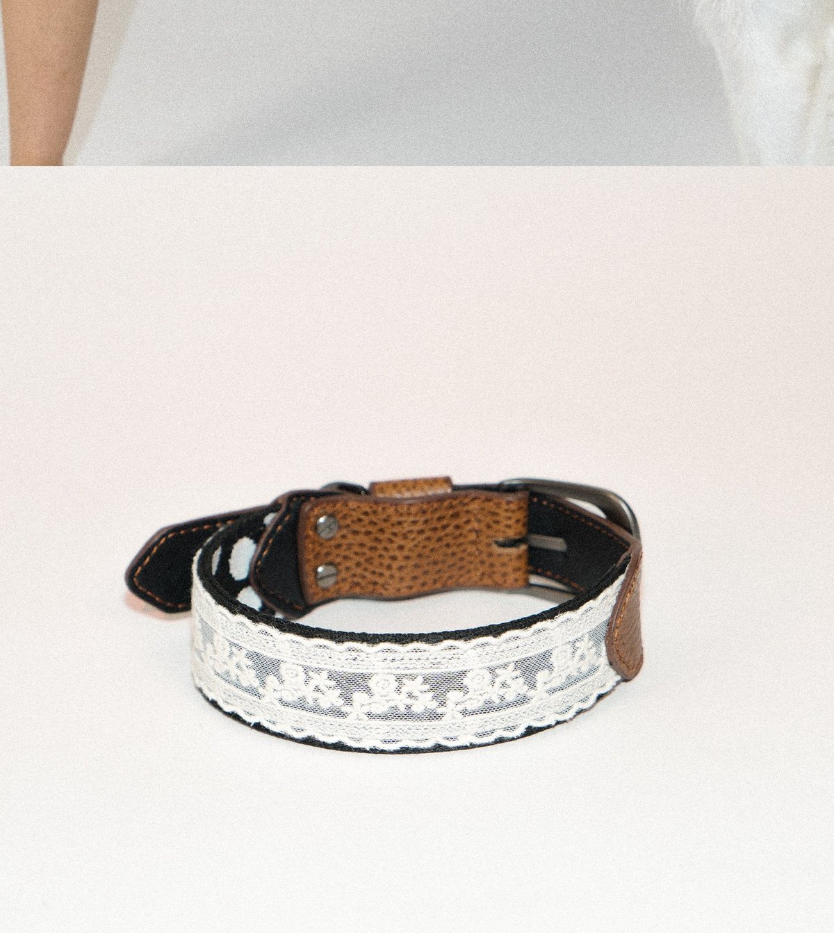 SnugHugs Lace Polka Collar 14
