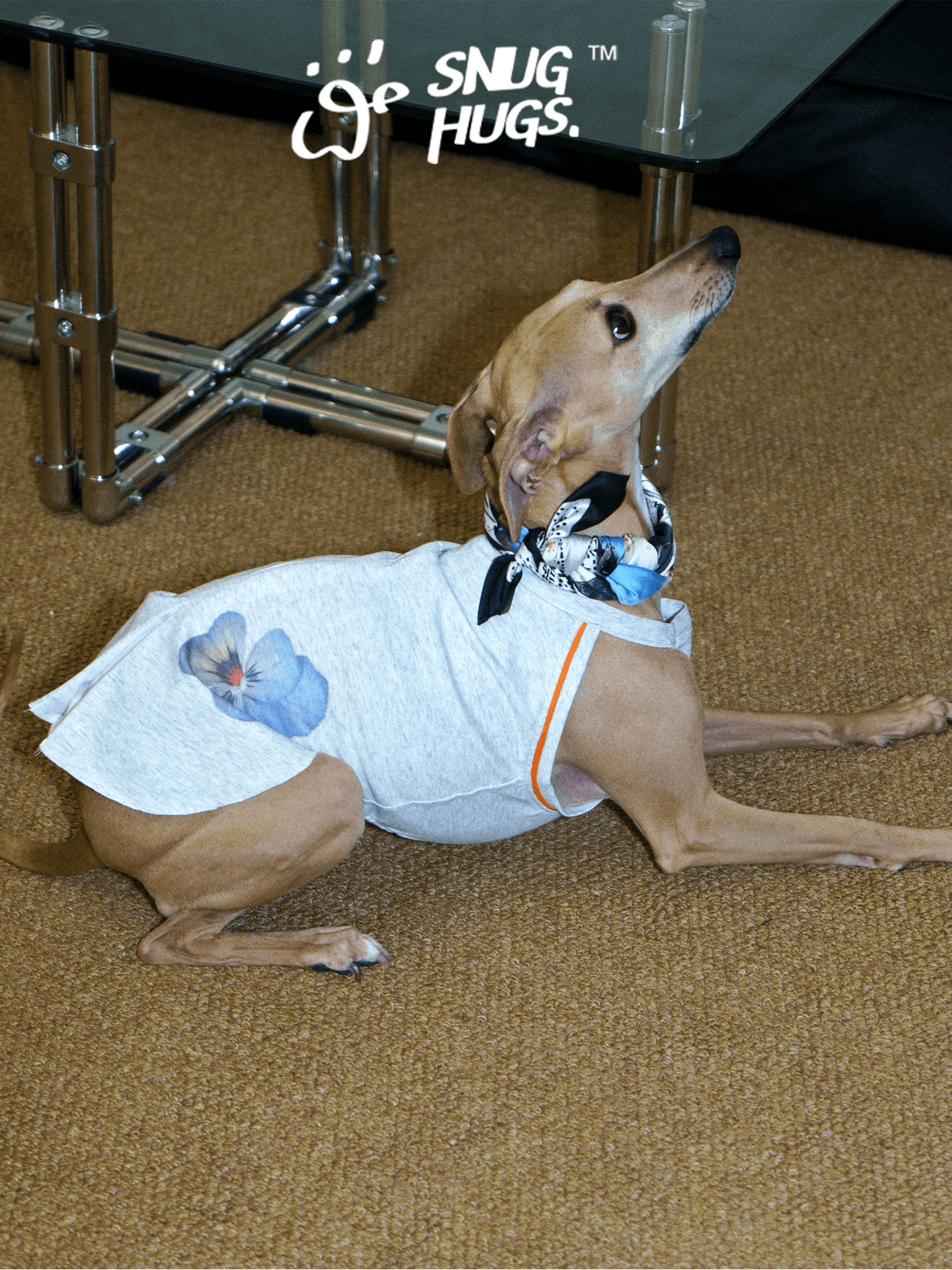Floral Coolmax Dog Vest | UPF 40+ | All Breeds