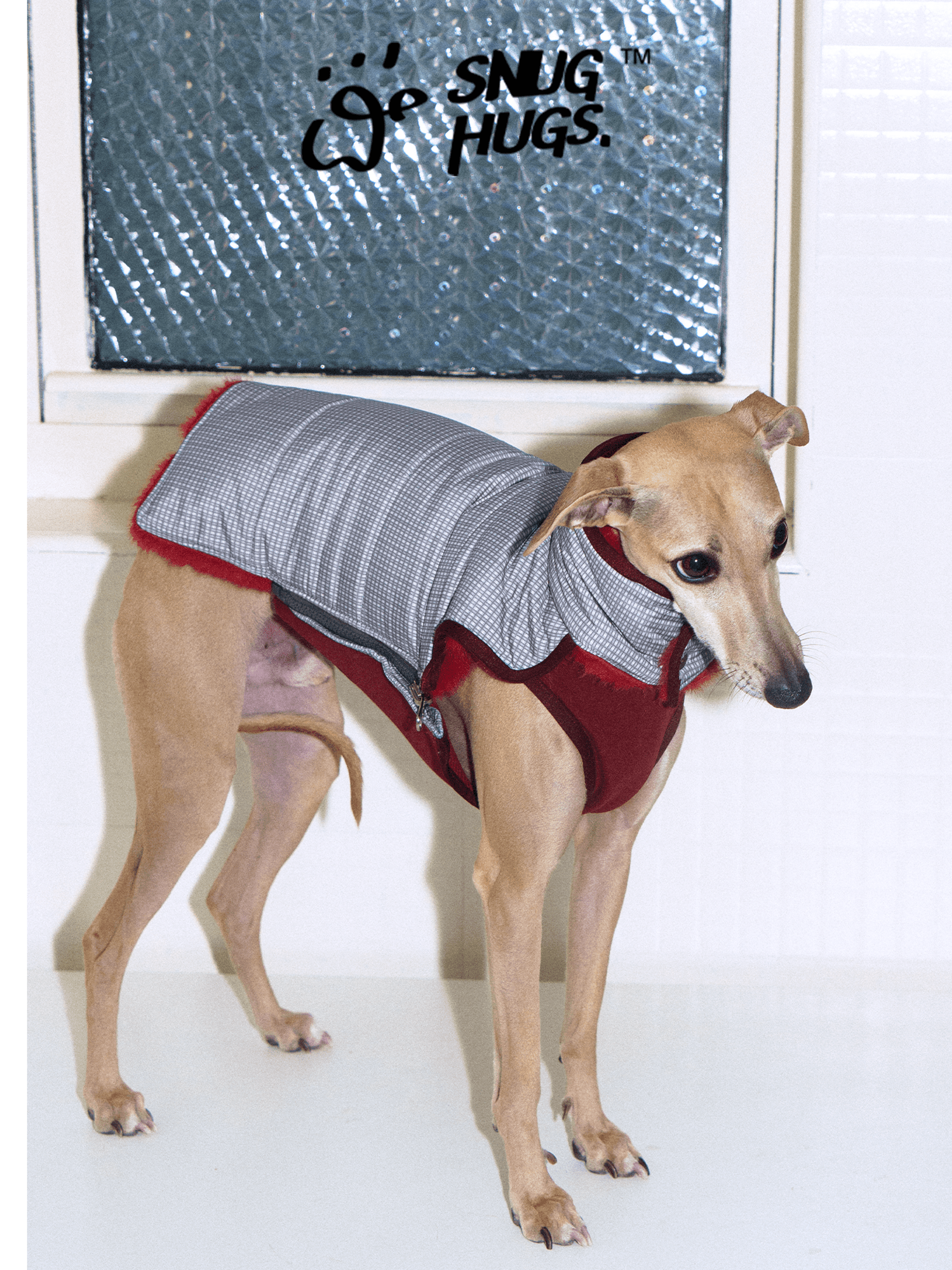 SnugHugs Reversible Insulated Dog Vest with Eco Faux Fur Vintage Lees 3